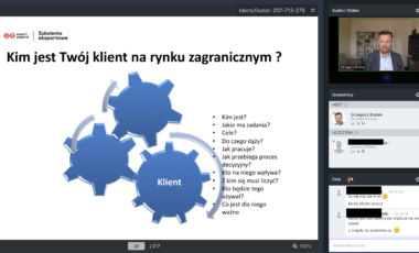 Zdobywanie zagranicznych klientów B2B w Nowych Czasach – sprzedaż, marketing oraz prospecting międzynarodowy, otwarte szkolenie on-line